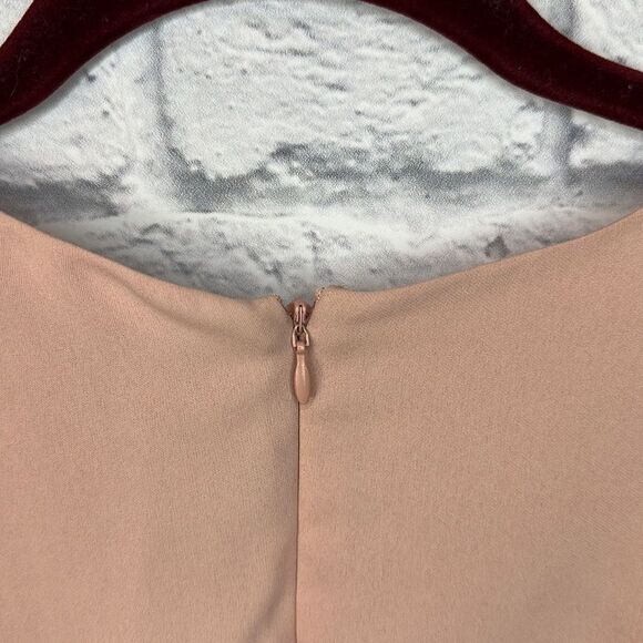 Tahari Pink Sleeveless Jumpsuit Size 6 - Picture 3 of 6